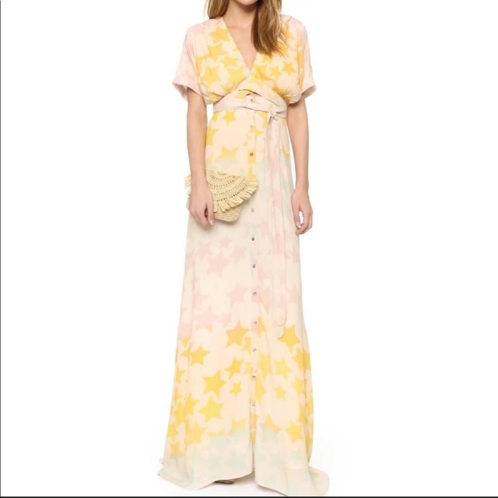 Mara Hoffman Pink Star Dress